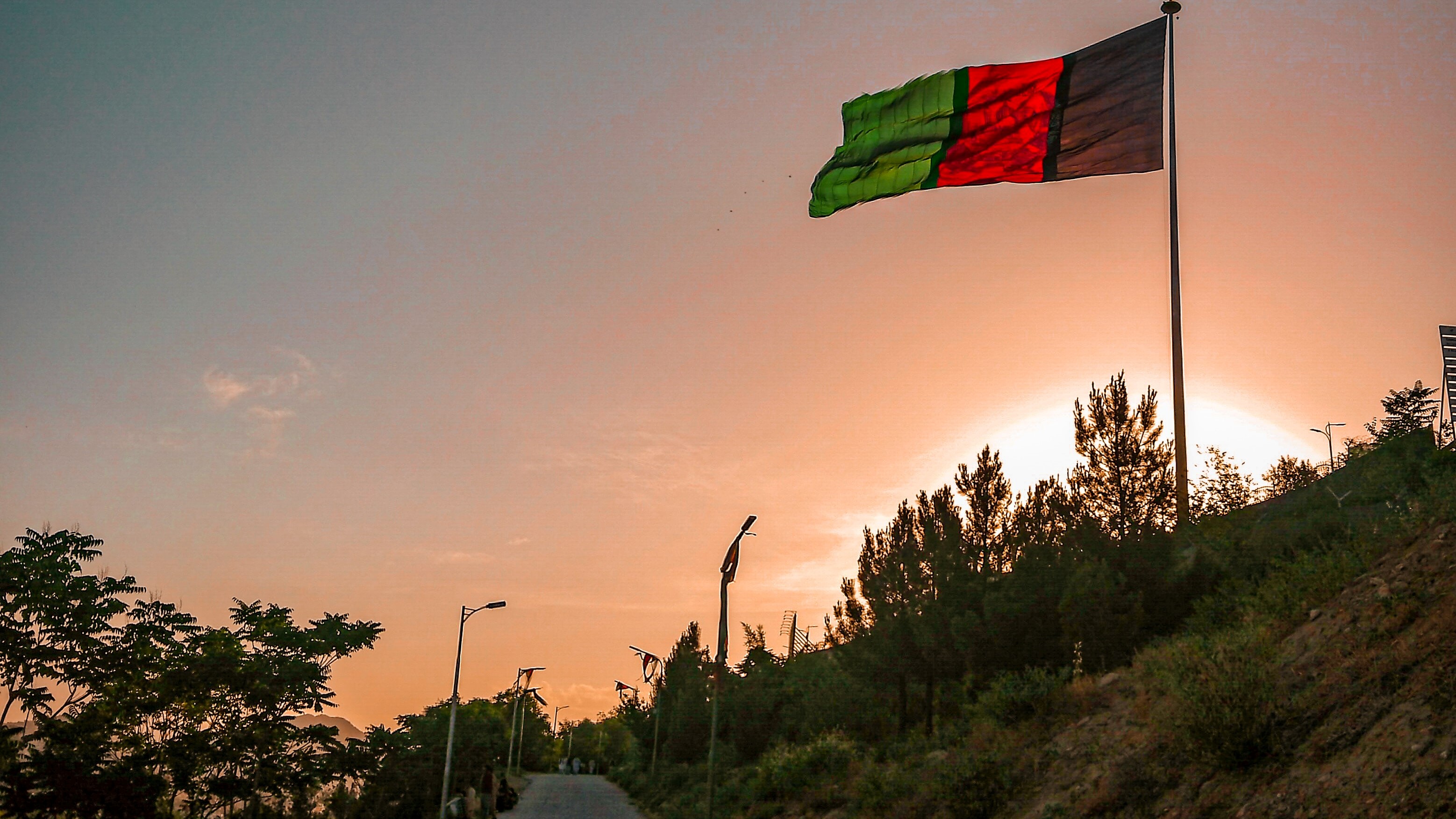 Image of Afghan flag - © Unsplash