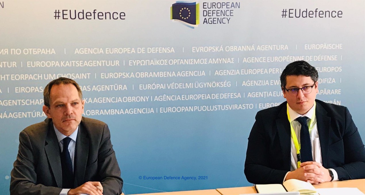 © European Defence Agency EUISS Analyst Daniel Fiott moderates high-level event on energy and defence