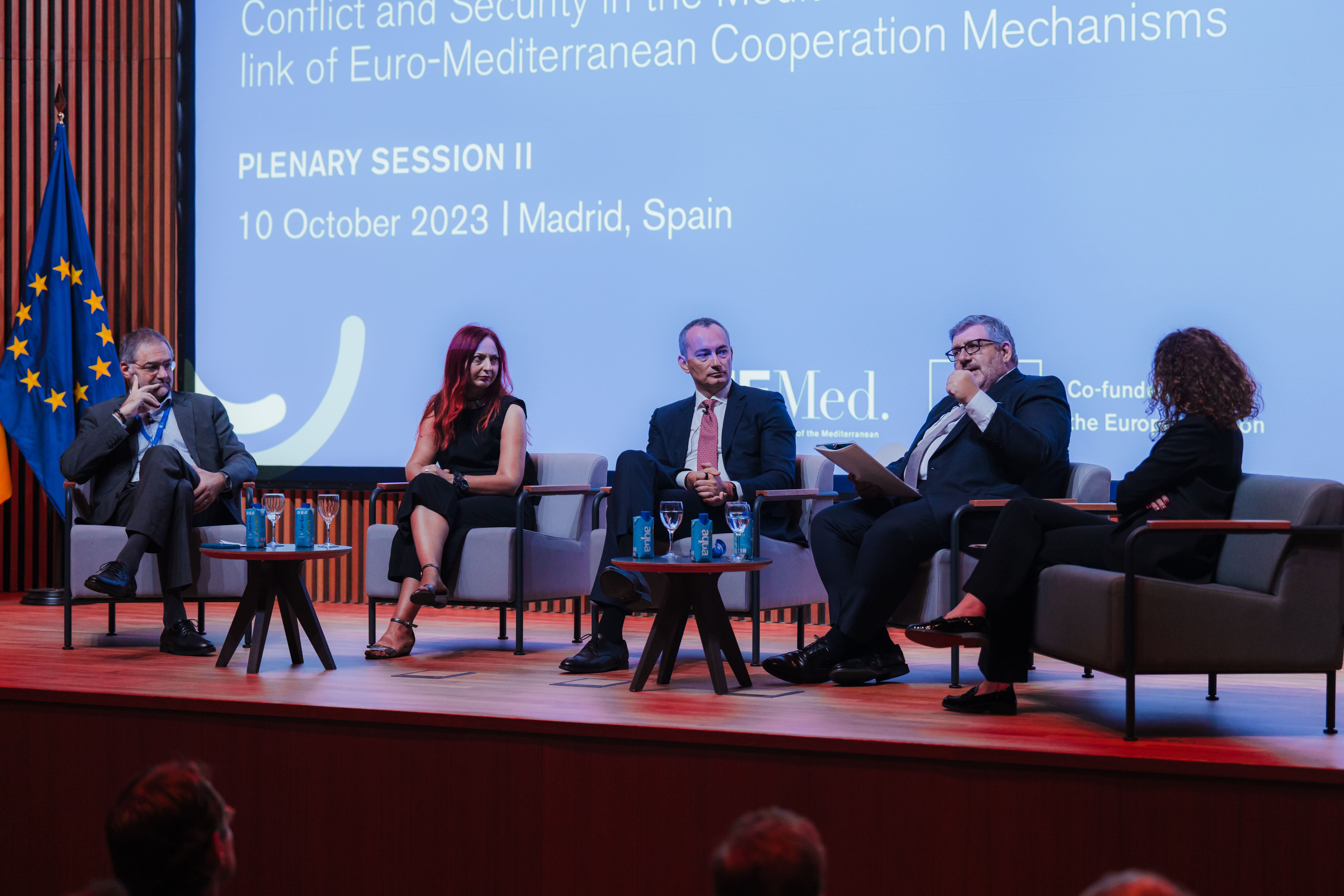 Image of panellists © EuroMeSCo