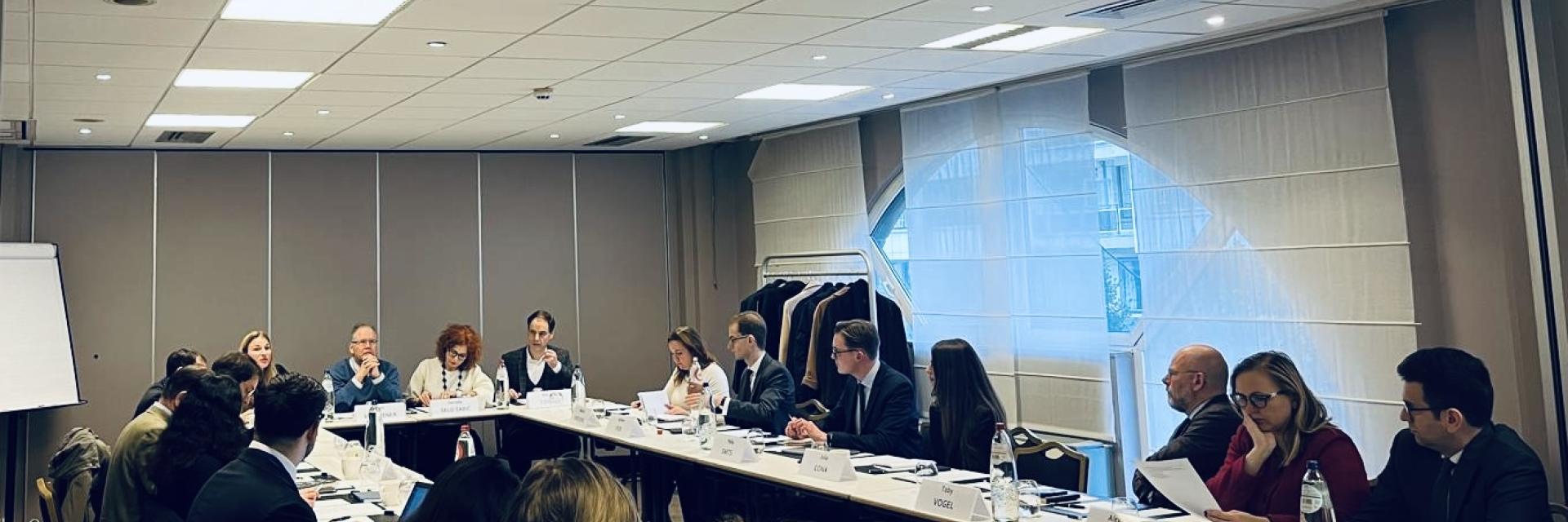 Image of participants around the table