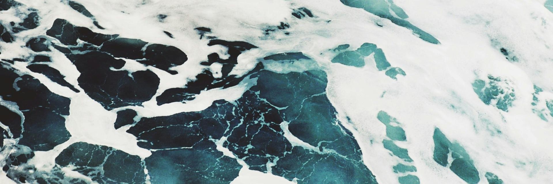 Foamy water; credit: Alexandra Diaconu/Unsplash