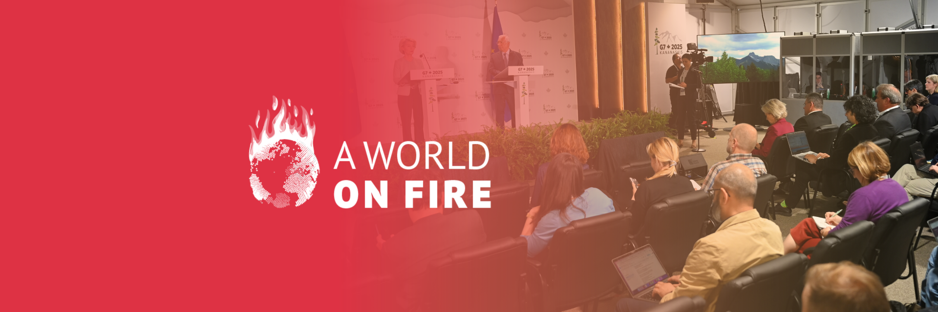 Ursula von der Leyen and António Costa at press conference at Canada G7 summit © European Union 2025