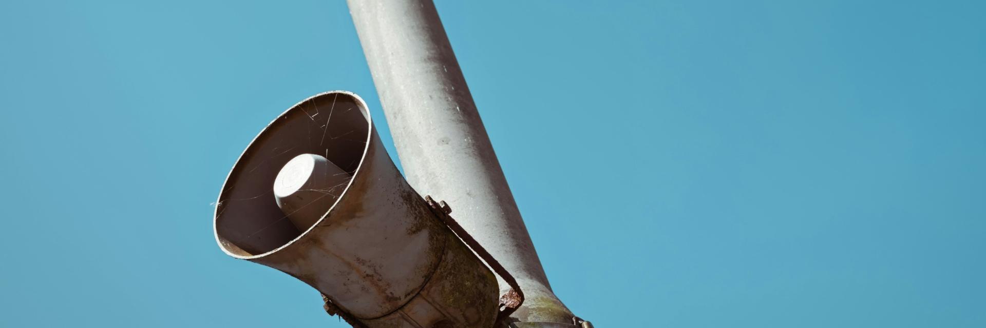 Megaphone. Photo credit: Vatroslav Bank/Unsplash