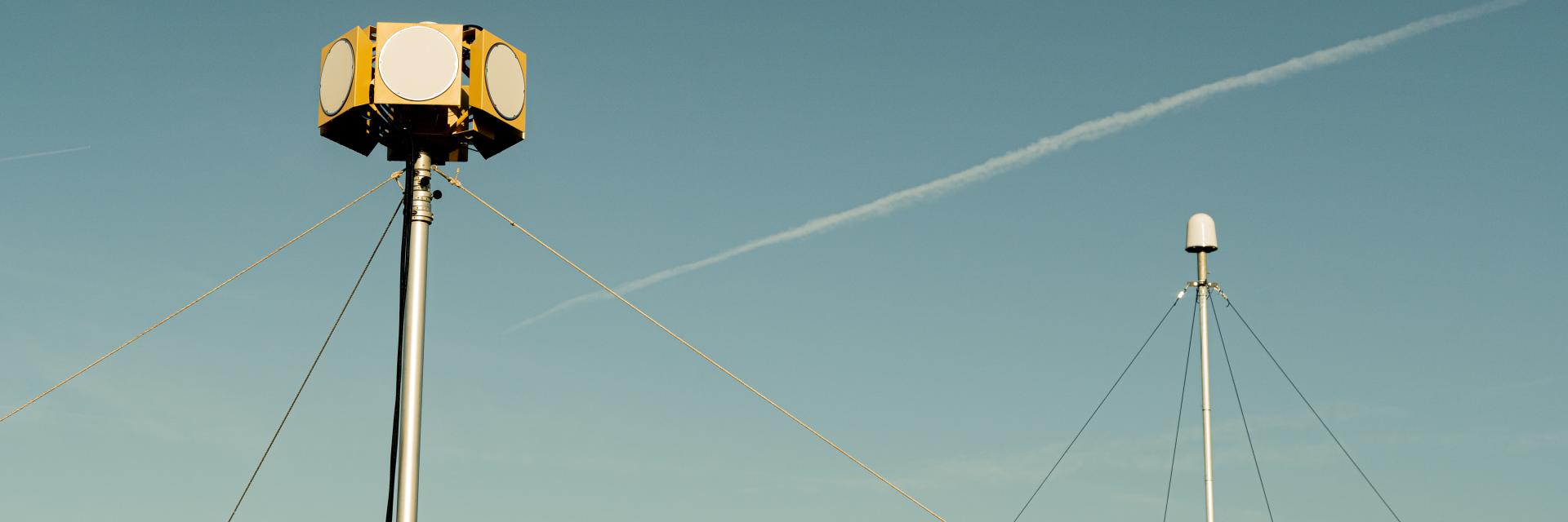 Drone detection sensors during NATO's test of counter-drone technology | © NATO on Flickr