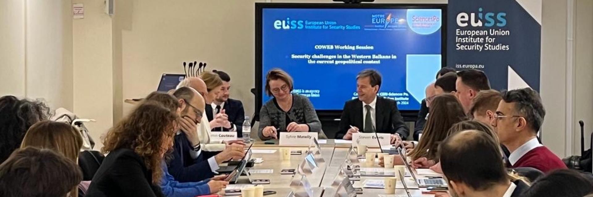 Image of panellists © EUISS