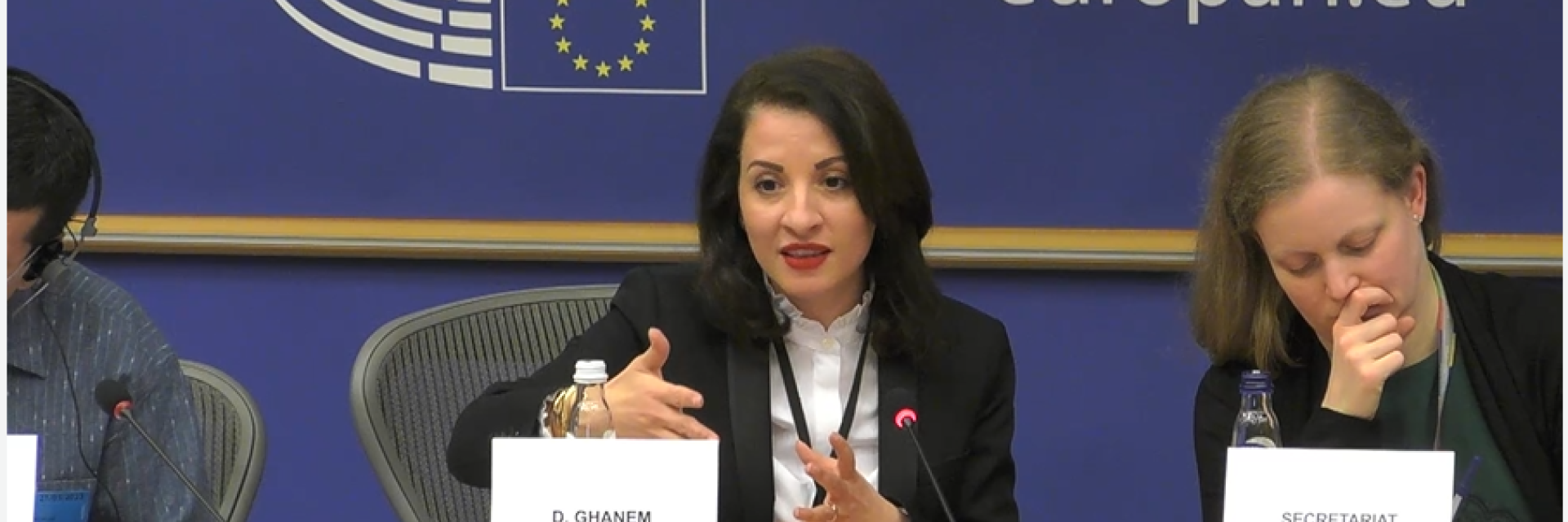 Dalia Ghanem on stage 