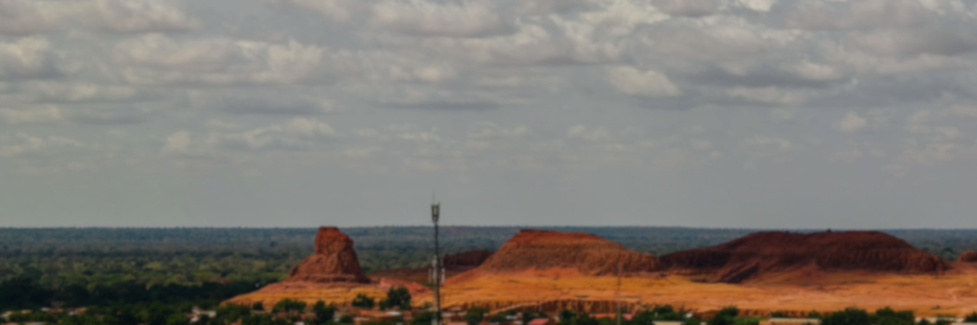 Image of a landscape in the Sahel © Canva