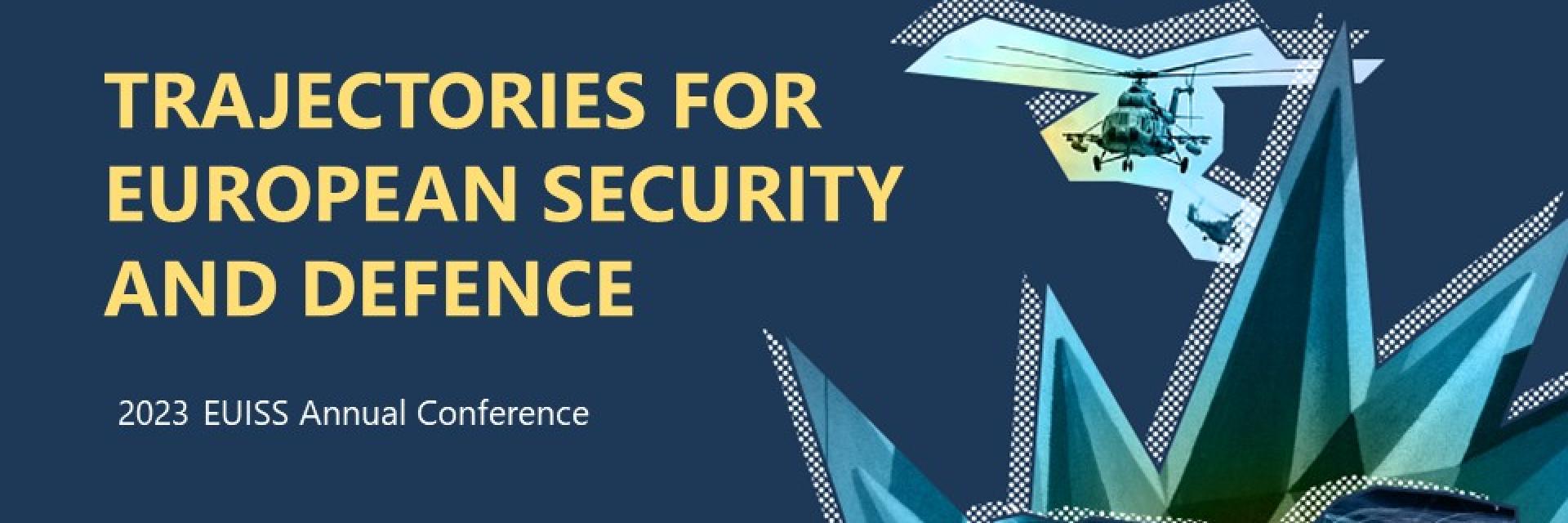 A graphic featuring the title of the event © EUISS