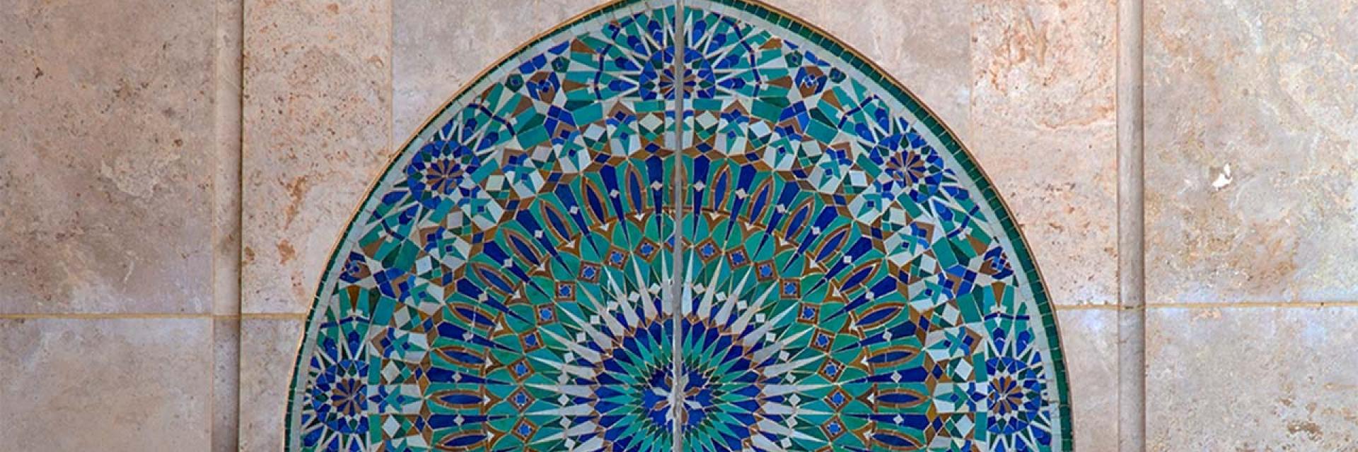 Image of turquoise mosaic © Envato Elements 