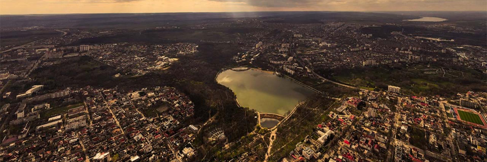 Aerial view of the city of Chișinău - Vadim Russu/Unsplash