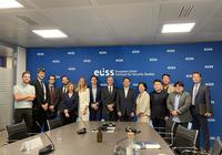 Image of the delegation from the Korea Institute for Defense Analysis (KIDA) and EUISS staff members © EUISS
