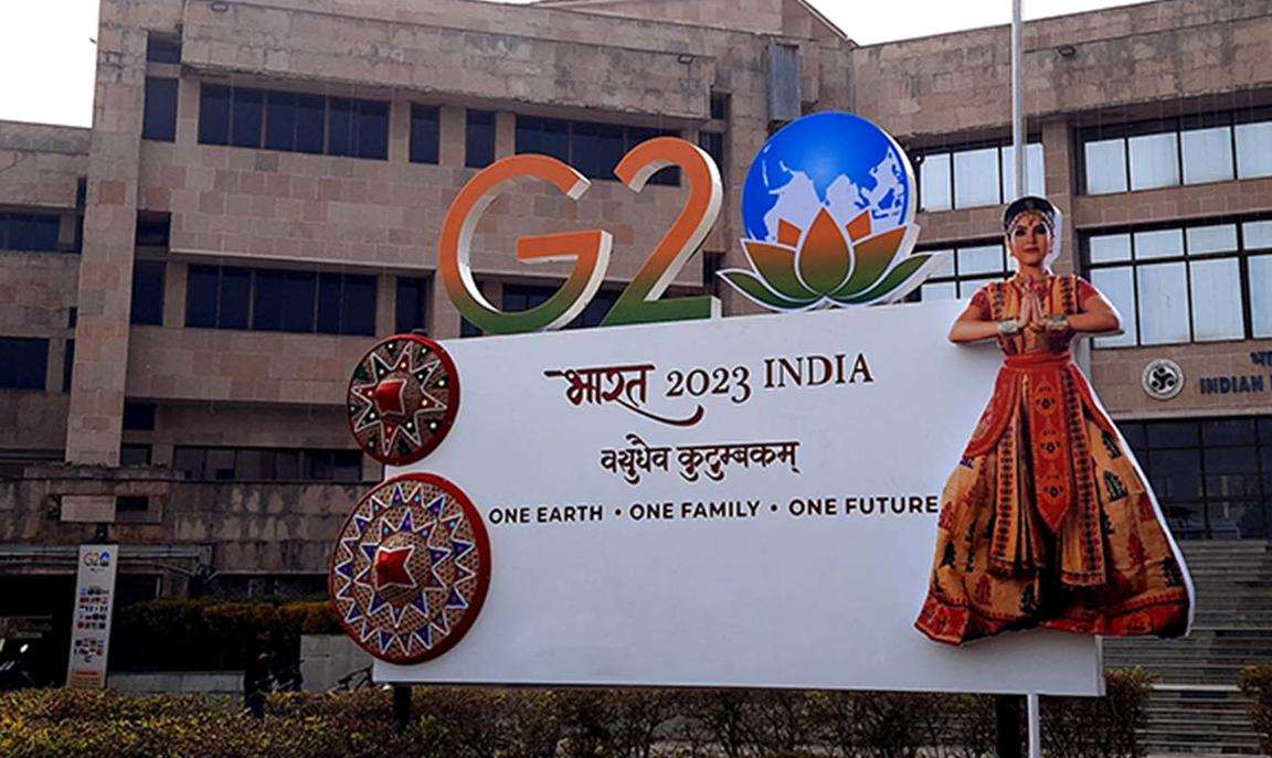 Image of India's G20 presidency logo © Unsplash