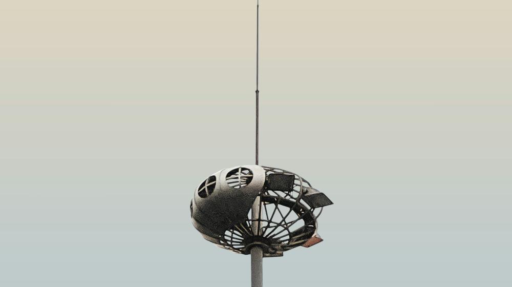 photo of a transmission tower