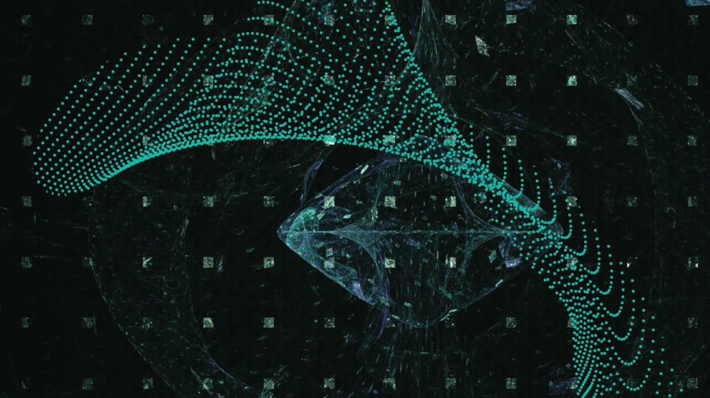 Abtract image of shapes on dark background. Credit: Batyrkhan Shalgimbekov/Unsplash