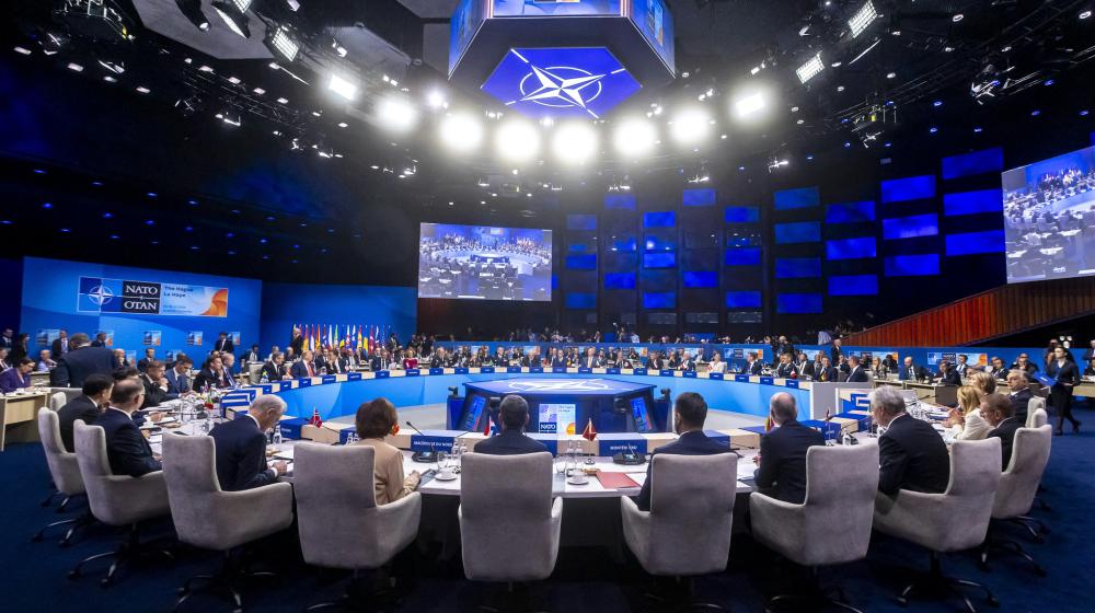 Meeting of the North Atlantic Council at the level of Heads of State and Government - 2025 NATO Summit in The Hague. Credit photo by NATO North Atlantic Treaty Organization, CC BY-NC-ND 4.0