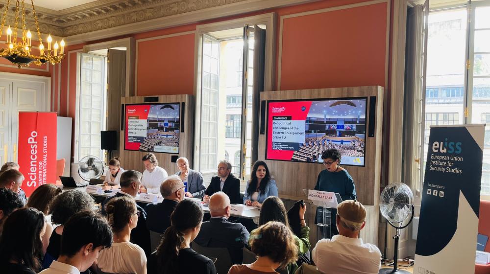 Picture from the conference 'Enlargement in Focus' at Sciences Po Paris 