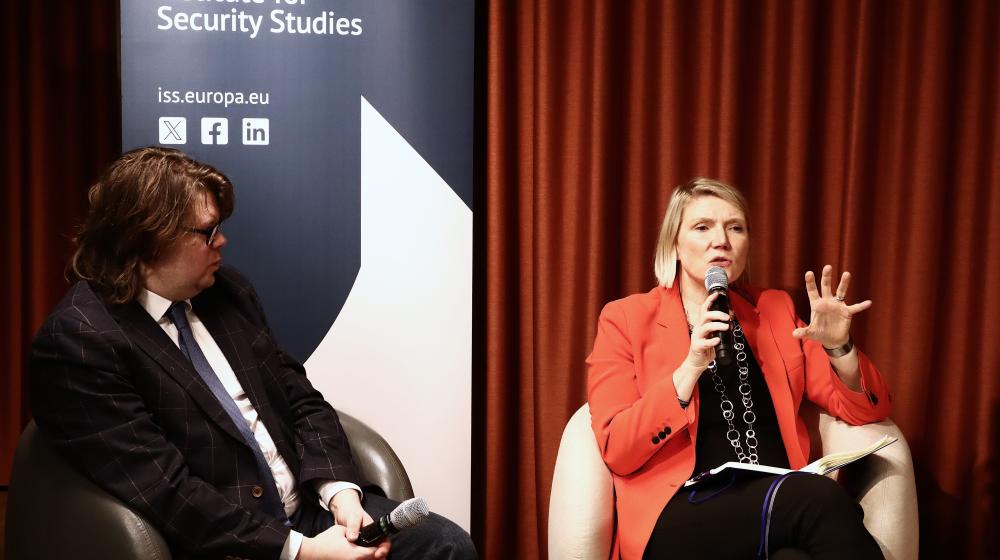 Picture of panellists at the event | © EUISS