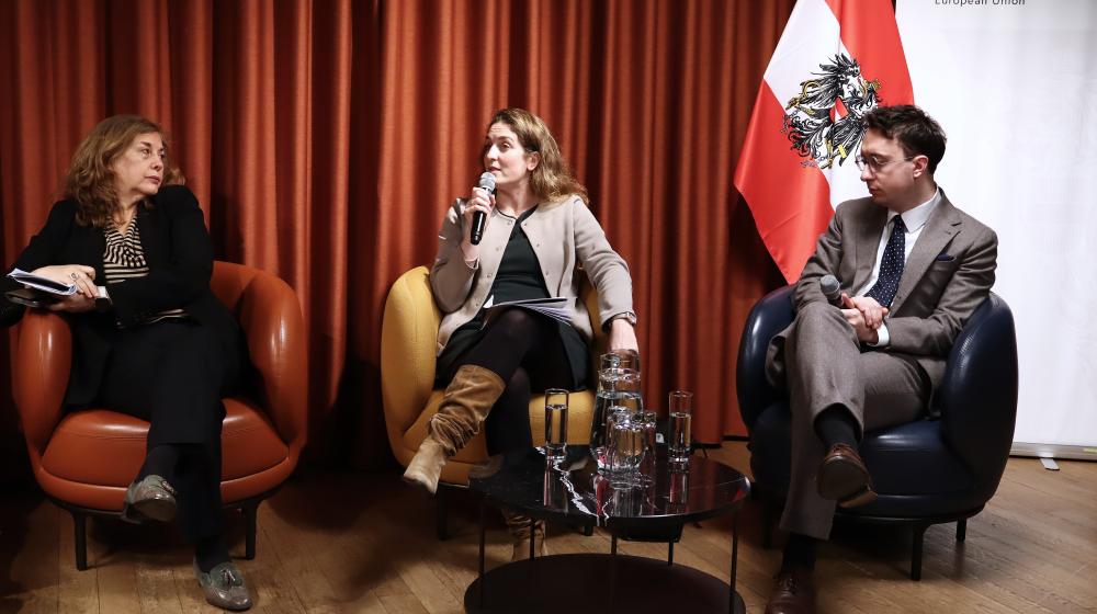 Picture of panellists at the event | © EUISS