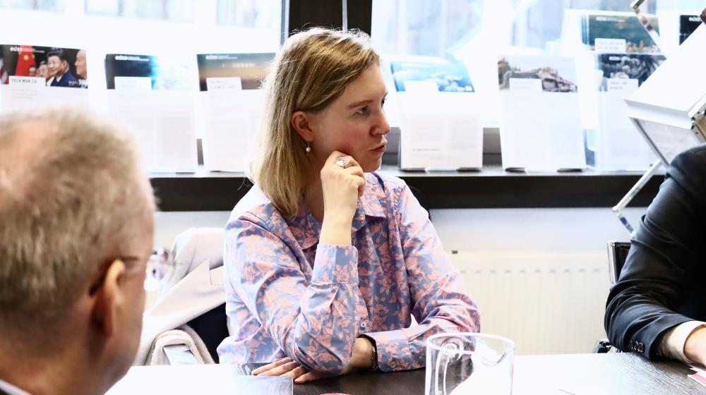 Picture of participants at the roundtable. Image credit: EUISS