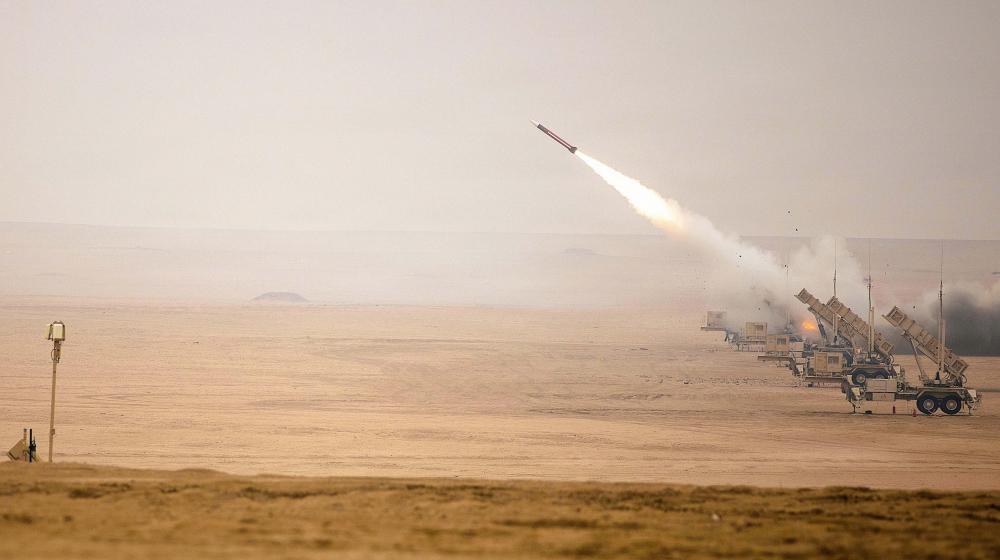 US forces participate in a live-fire event with Patriot missiles during in Kuwait. Image credit to the US Department of War.