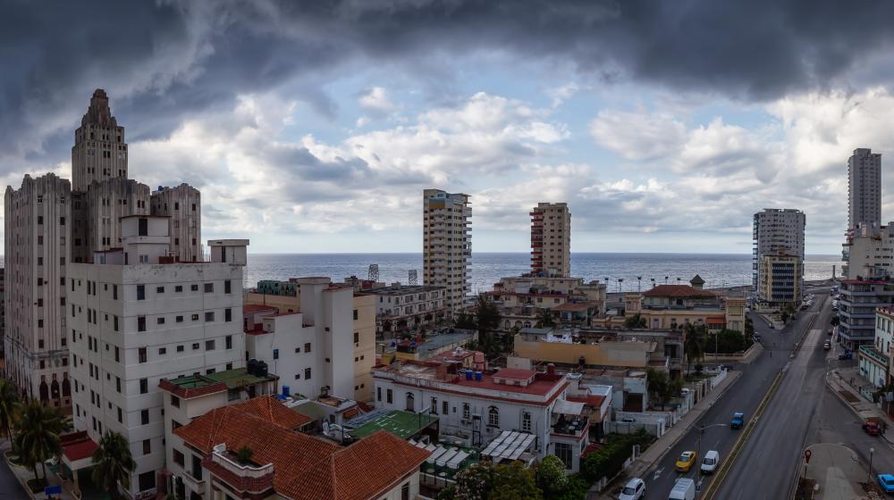 View of Havana under cloudy sky. Credit photo: Envato Elements