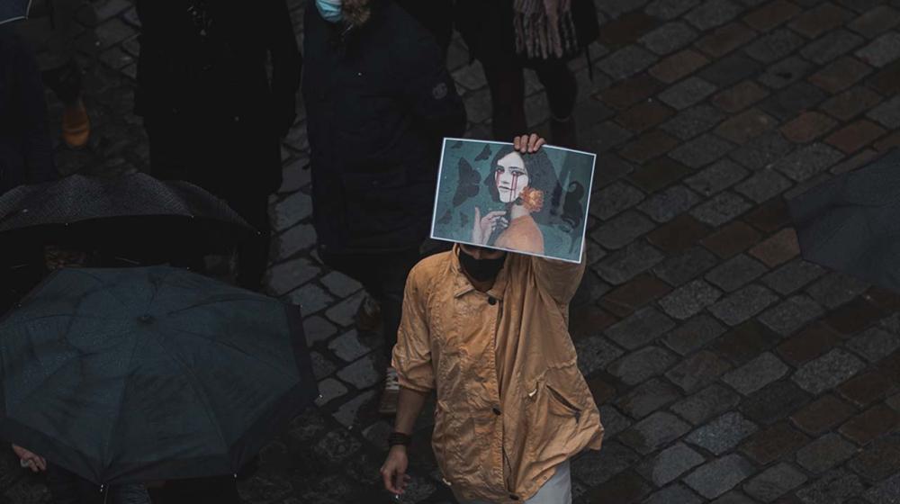 Image of an Iranian activist © Unsplash