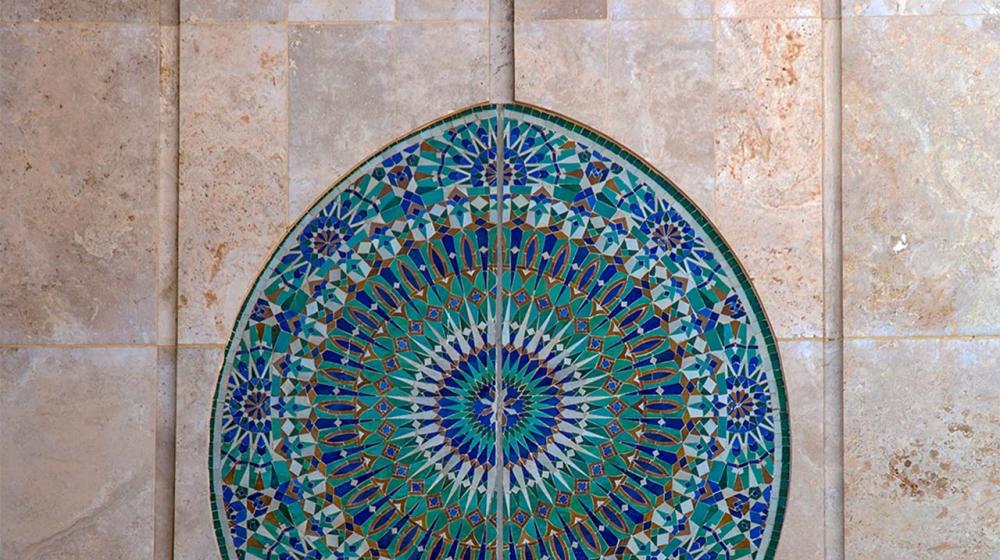 Image of turquoise mosaic © Envato Elements 