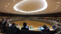 EU-UN WPS workshop conference room and participants