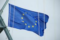 EU Flag blowing in the wind © EUNAVFOR Atalanta, 2013