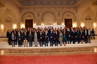 Group photo of participants in Bucharest