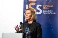 HR/VP Mogherini HR/VP delivering keynote speech at EUISS Annual Conference