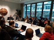 Participants at the EUISS Canada Track 1.5 cyber meeting