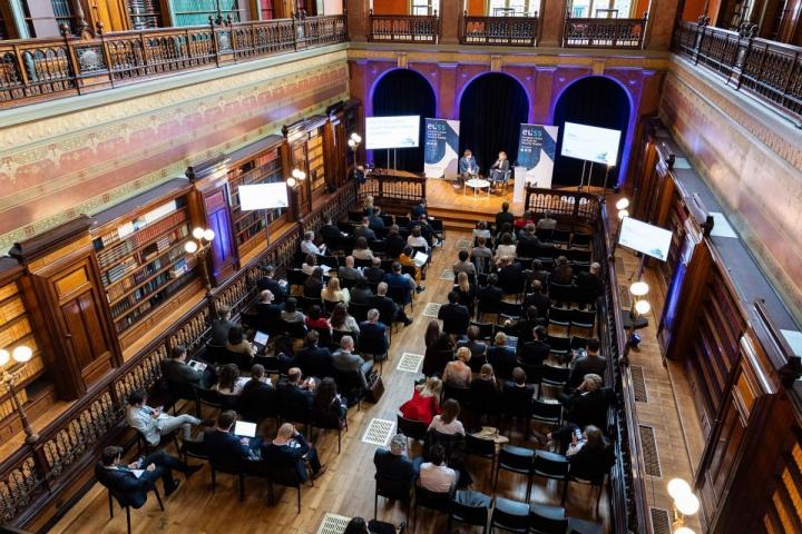 View of the bibliothèque Solvay during EUISS annual conference. Credit photo: EUISS