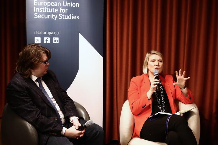 Picture of panellists at the event | © EUISS