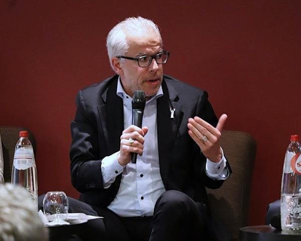 Picture of speakers at the panel discussion. Image credit to EUISS.